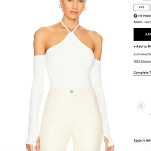 Revolve Not Yours To Keep White Bodysuit
